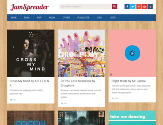 jamspreader.com screenshot