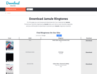 jamule.download-ringtone.com screenshot