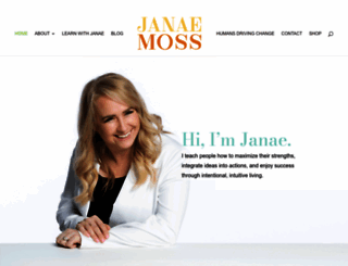 janaemoss.com screenshot