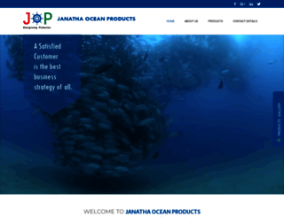 janathaoceanproducts.com screenshot