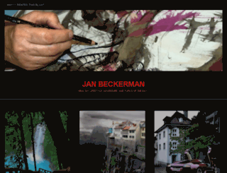 janbeckerman.com screenshot