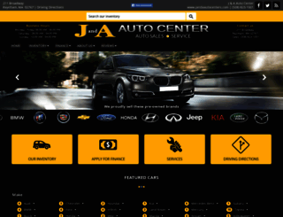 jandaautocenters.com screenshot