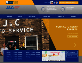 jandcautoservice.net screenshot