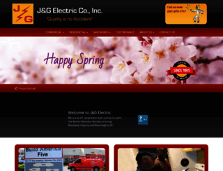 jandgelectric.com screenshot