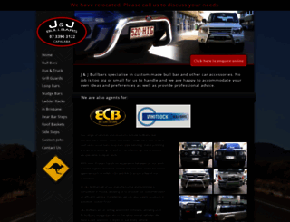 jandjbullbars.com.au screenshot