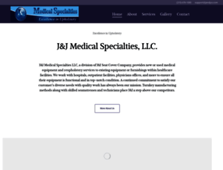 jandjmedicalspecialties.com screenshot