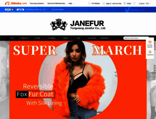janefur.en.alibaba.com screenshot