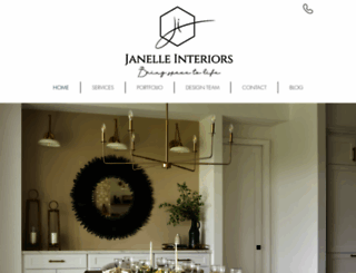 janelleinteriors.com screenshot