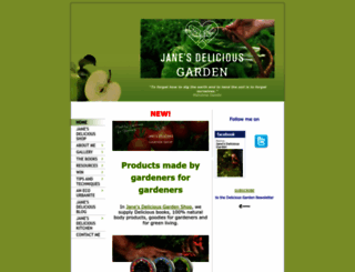 janesdeliciousgarden.com screenshot