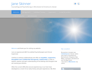 janeskinner.co.uk screenshot