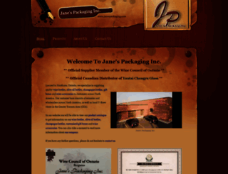 janespackaging.com screenshot