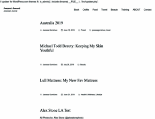 janessasjournal.com screenshot