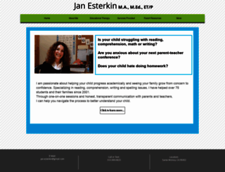janesterkin.com screenshot