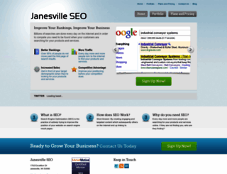 janesvilleseo.com screenshot