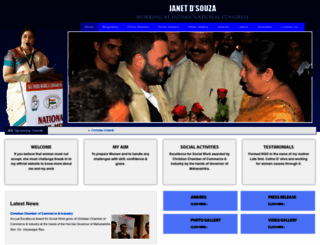 janetdsouza.com screenshot