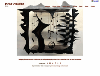 janetgoldner.com screenshot
