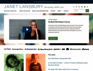 janetlansbury.com screenshot