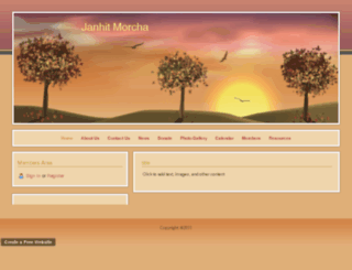 janhitmorcha.webs.com screenshot