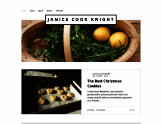 janicecookknight.com screenshot