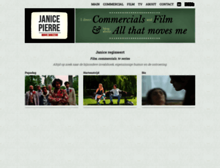 janicepierre.com screenshot