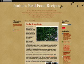 janinesrealfoodrecipes.blogspot.ca screenshot