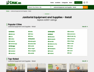 janitorial-equipment-dealers.cmac.ws screenshot