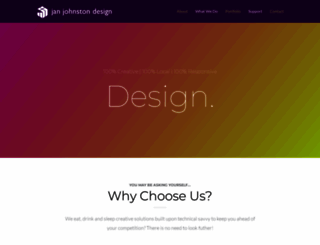janjohnstondesign.com screenshot