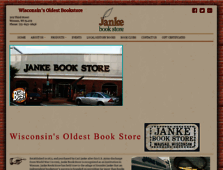 jankebookstore.com screenshot