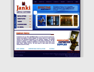 jankimetalletters.com screenshot