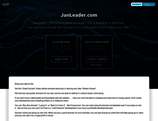 janleader.com screenshot