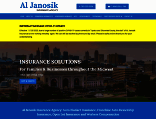 janosikinsurance.com screenshot