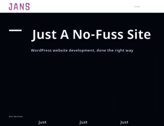 jans.com.au screenshot