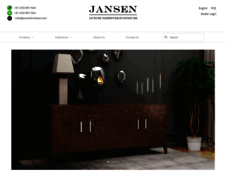 jansenfurniture.com screenshot
