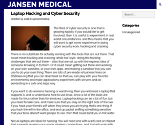 jansenmedical.net screenshot