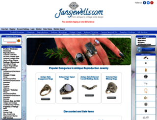 jansjewells.com screenshot