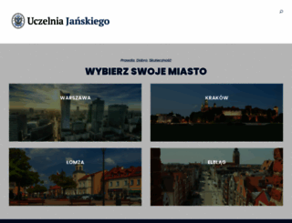 janski.edu.pl screenshot
