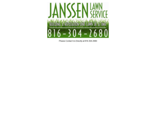 janssenlawn.com screenshot