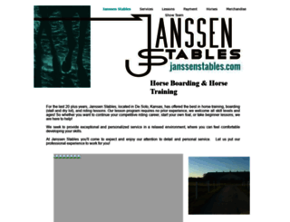 janssenstables.com screenshot