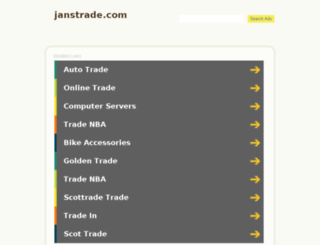 janstrade.com screenshot