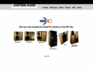 jantzen-audio.com screenshot