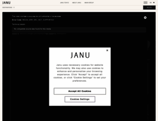 janu.com screenshot