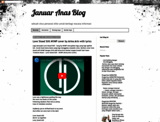januar-anas.blogspot.com screenshot