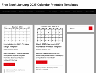 januarycalendar2018.com screenshot