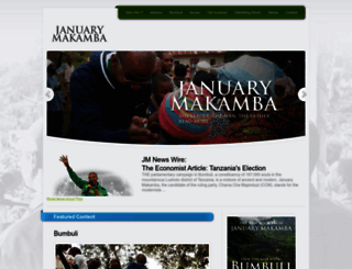 januarymakamba.com screenshot