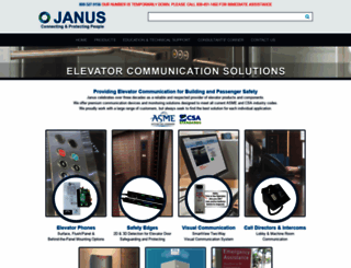 januselevatoronlinestore.com screenshot