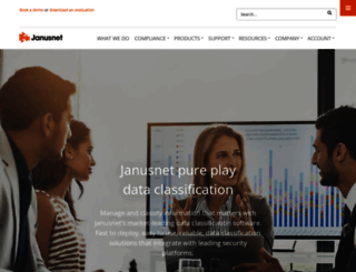 janusnet.com screenshot