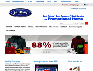 janway.com screenshot