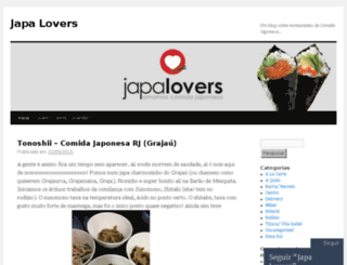 japalovers.com.br screenshot