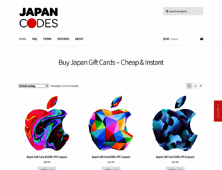 japan-codes.com screenshot