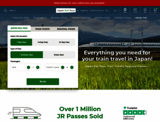 japan-rail-pass.com screenshot